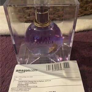 NWT LAVINE  Ectlat d’ Arpege Eau de Perfume- 3.3 Oz Bottle